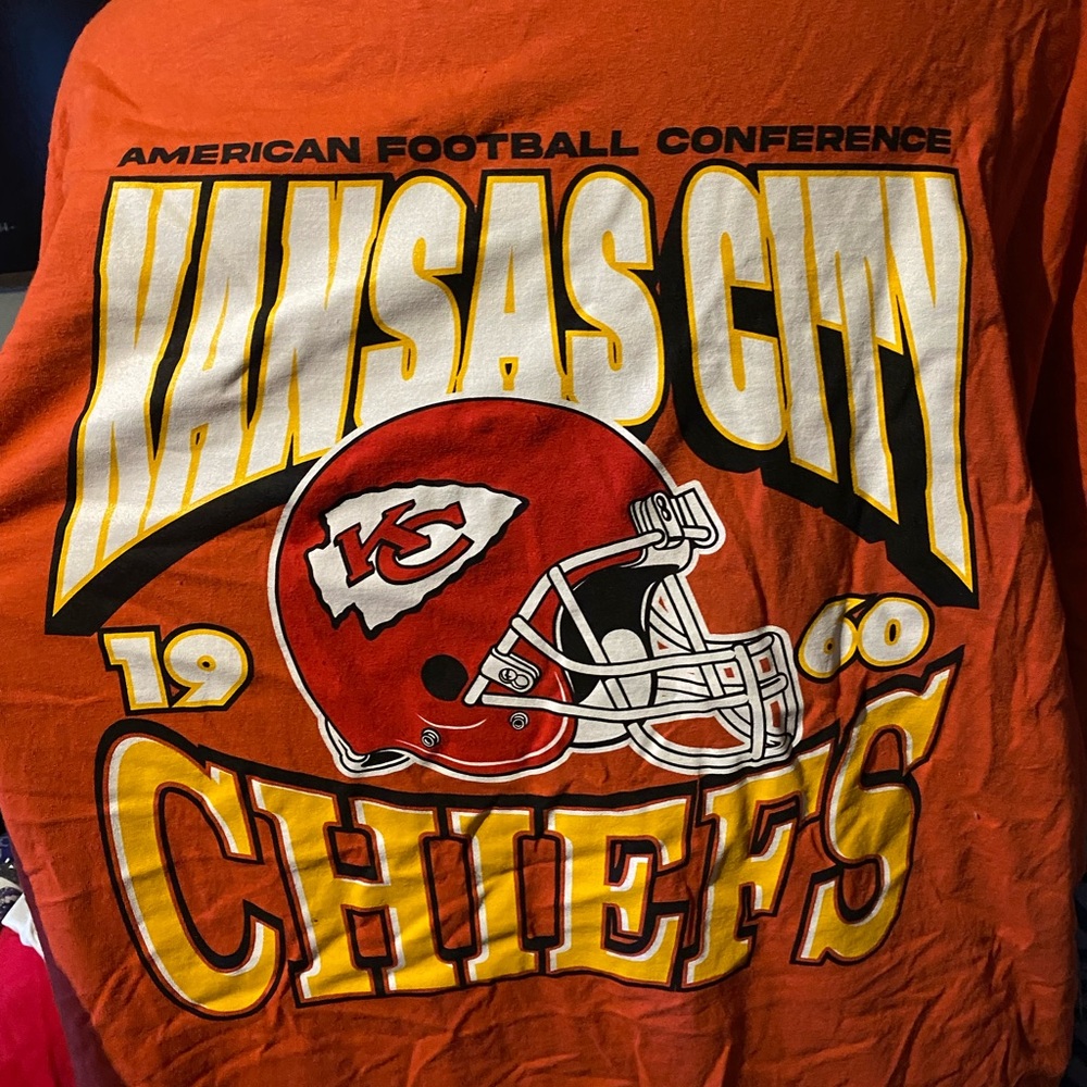 Kansas City Chiefs tee plus size